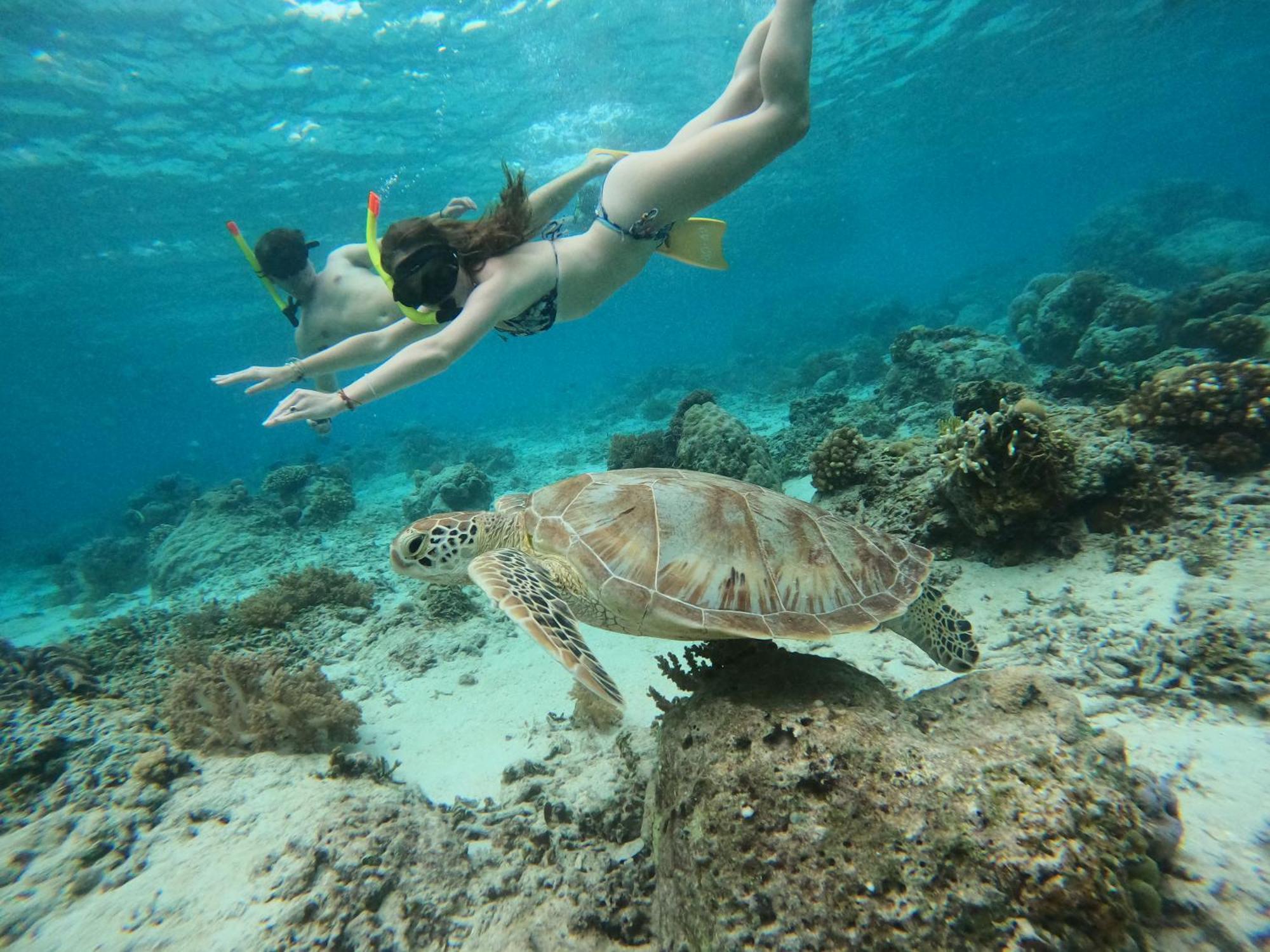 Maringo Cottage Gili Trawangan Bagian luar foto